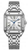 Orus Cardivia — Stainless Steel Watch, White Dial